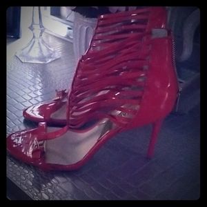 Michael Kors Orange strappy Heels